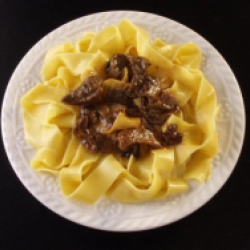 Pappardelle ai funghi-Barone d.o.o.