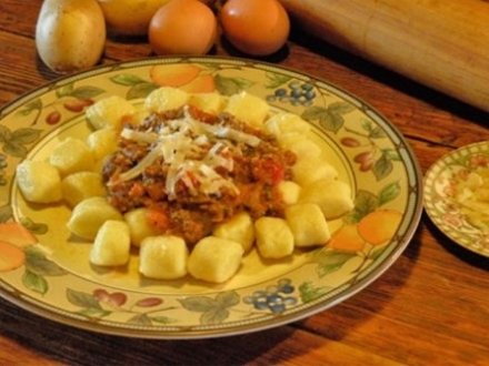 Barone gnocchi mit entensosse-Barone GmbH